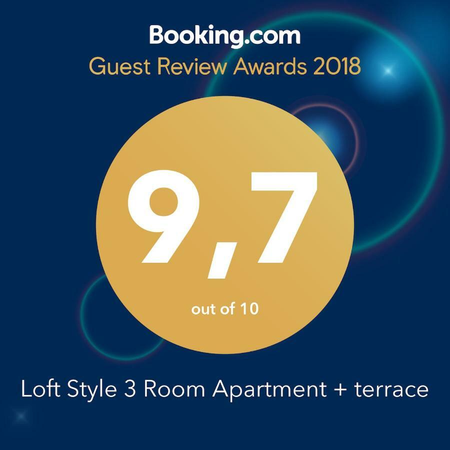 Loft Style 3 Room Apartment + Terrace Филлинген-Швеннинген Экстерьер фото